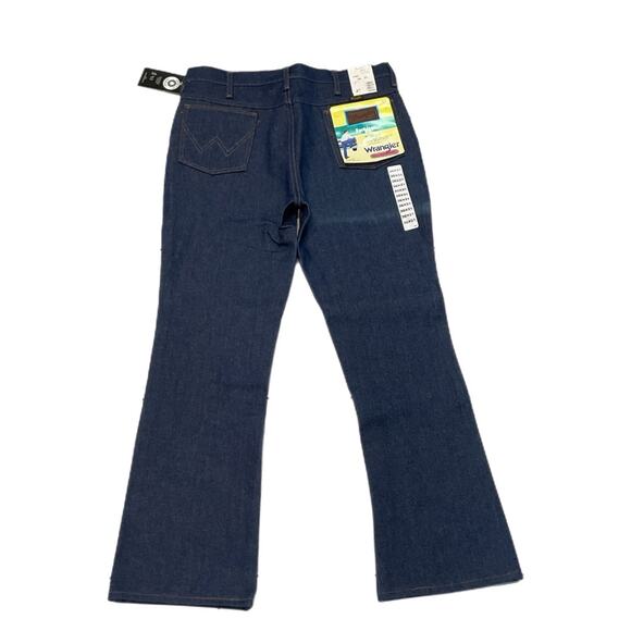Vintage 90s Wrangler Slim Fit Boot Cut Cowboy Jeans - Picture 2 of 4